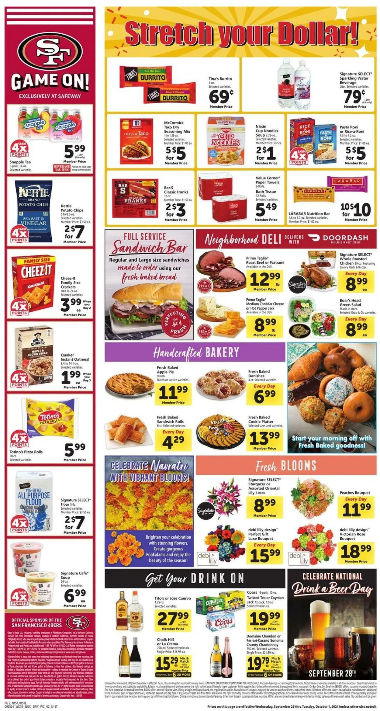 Catálogo de Safeway Current weekly ad 25 de septiembre al 1 de octubre 2024 - Página 2