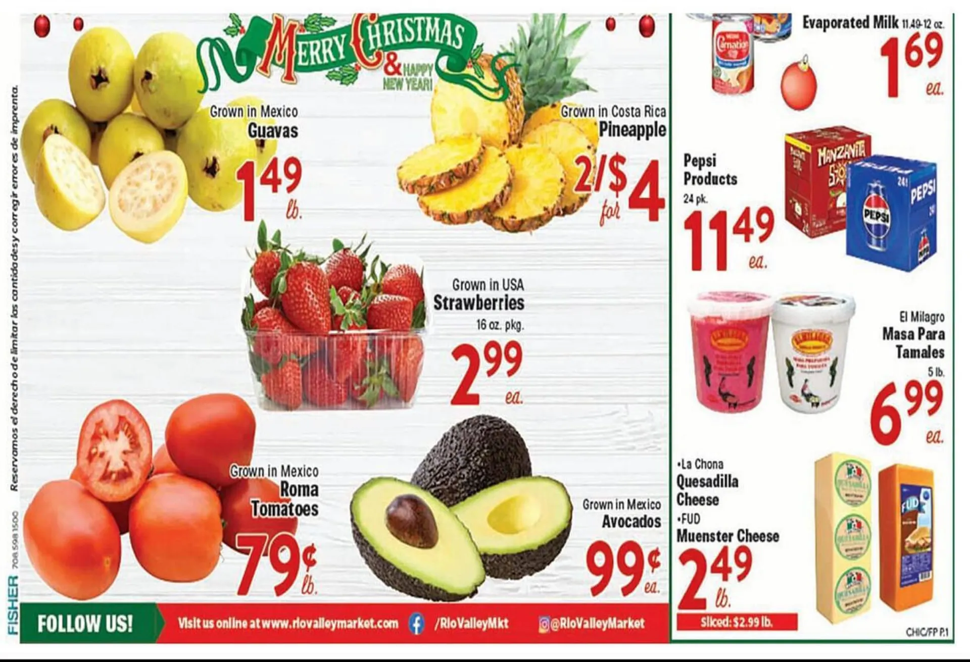 Catálogo de Rio Valley Market weekly ad 16 de diciembre al 29 de diciembre 2025 - Página 2