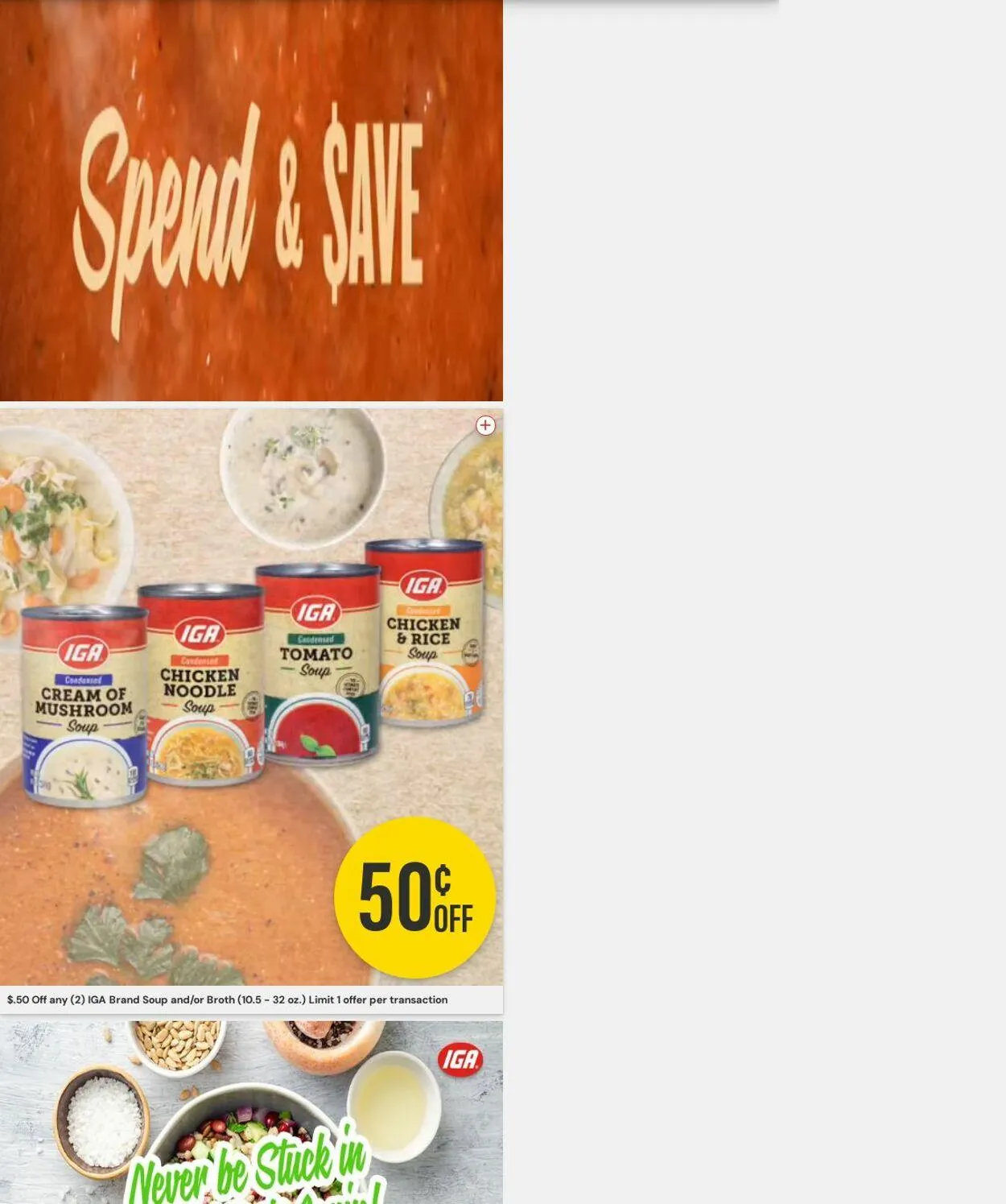 IGA Current weekly ad - 1