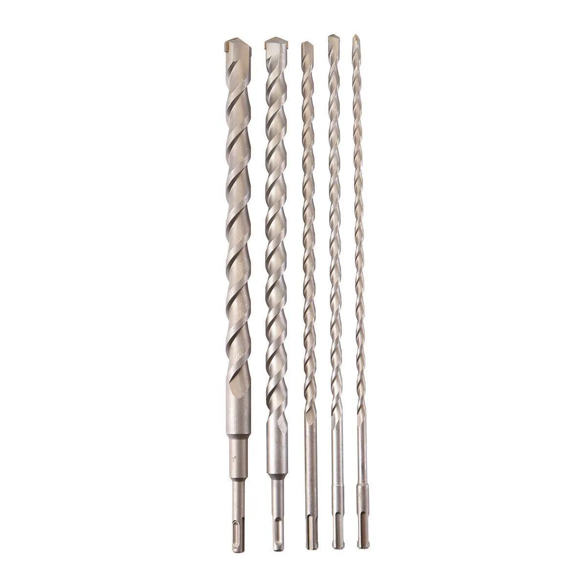 WARRIOR 16 in. SDS Masonry Bit Set, 5 Piece