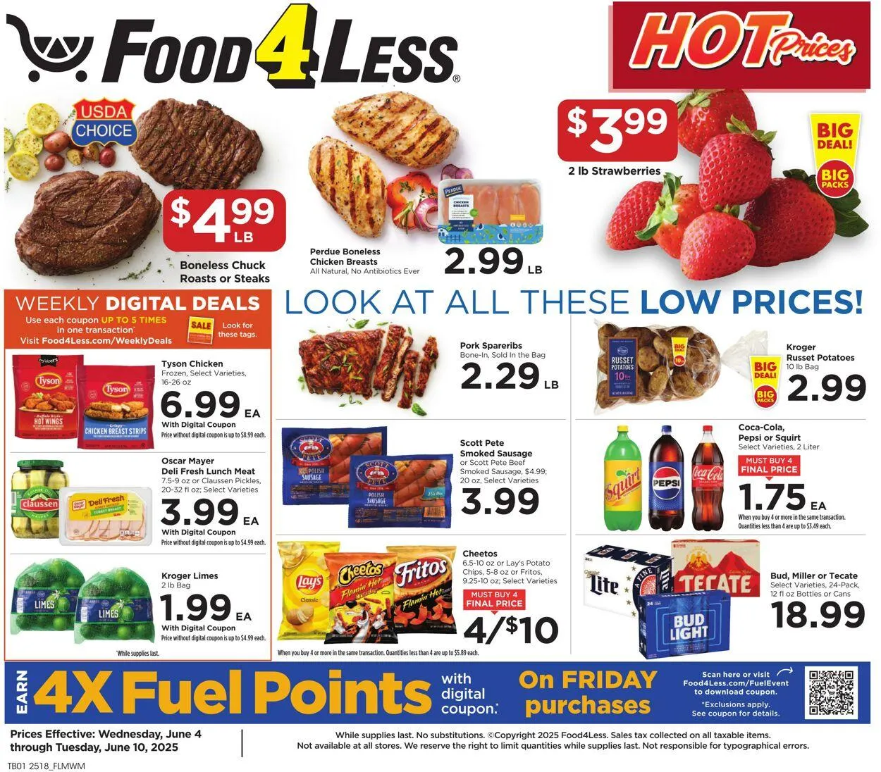 Food 4 Less Current weekly ad - 1