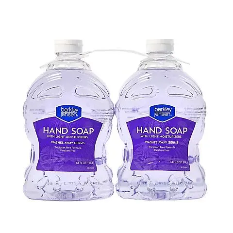 Berkley Jensen Hand Soap with Light Moisturizers, 2 ct.