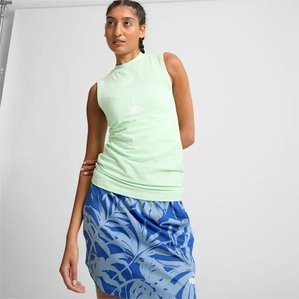 Camiseta sin mangas para mujer ESS+ PALM RESORT