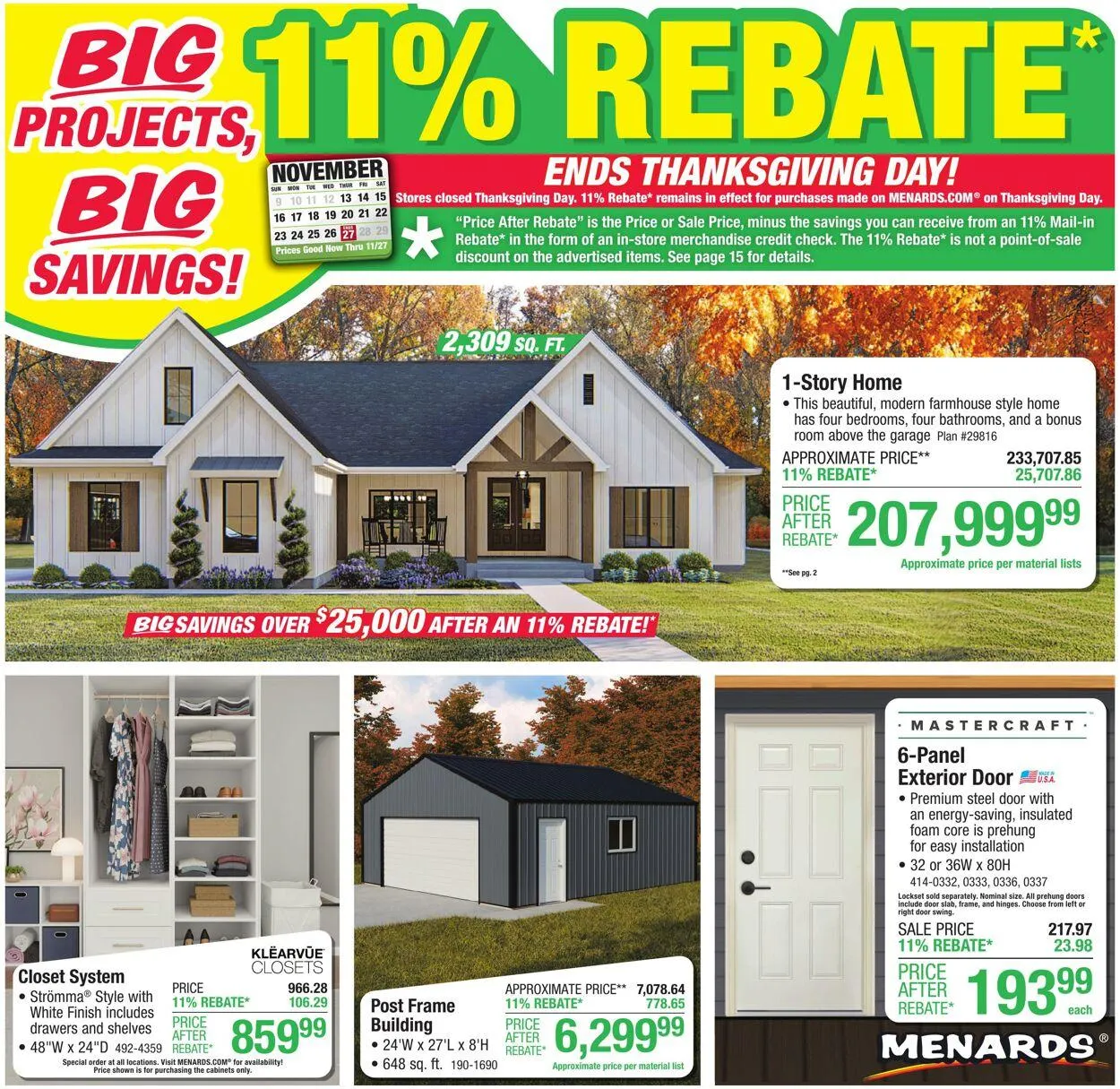 Menards Current weekly ad - 1