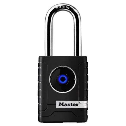 Master Lock 4401LHEC Bluetooth Padlock 5-5/16 in. H X 1-1/16 in. W X 2-7/32 in. L Metal Single Locki