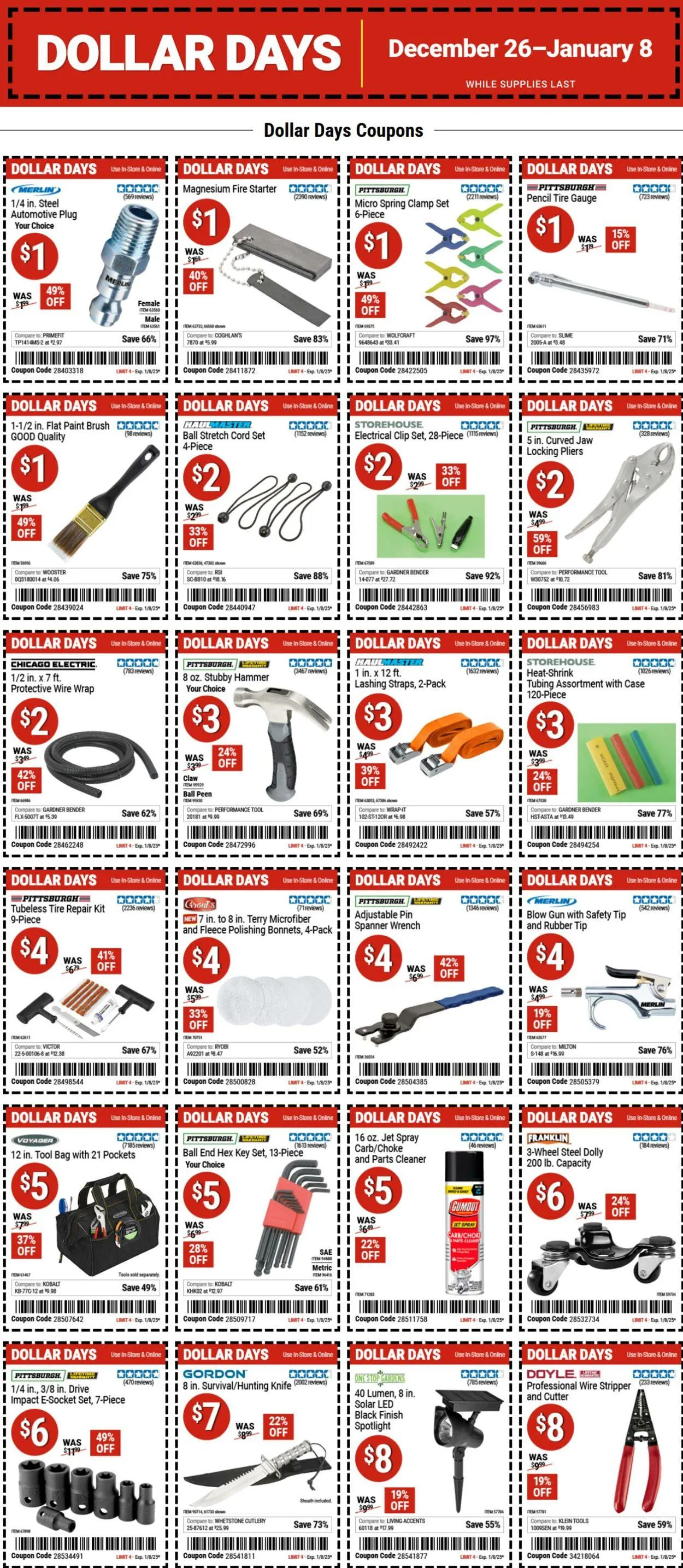Harbor Freight Current weekly ad - 1