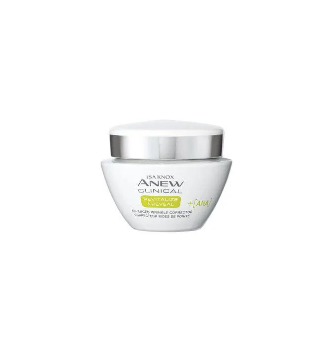 Correcteur rides de pointe Isa Knox Anew Clinical Revitalize & Reveal + [AHA]
