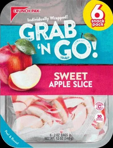 Crunch Pak® Grab'N Go Sweet Apple Slice Snack Pack