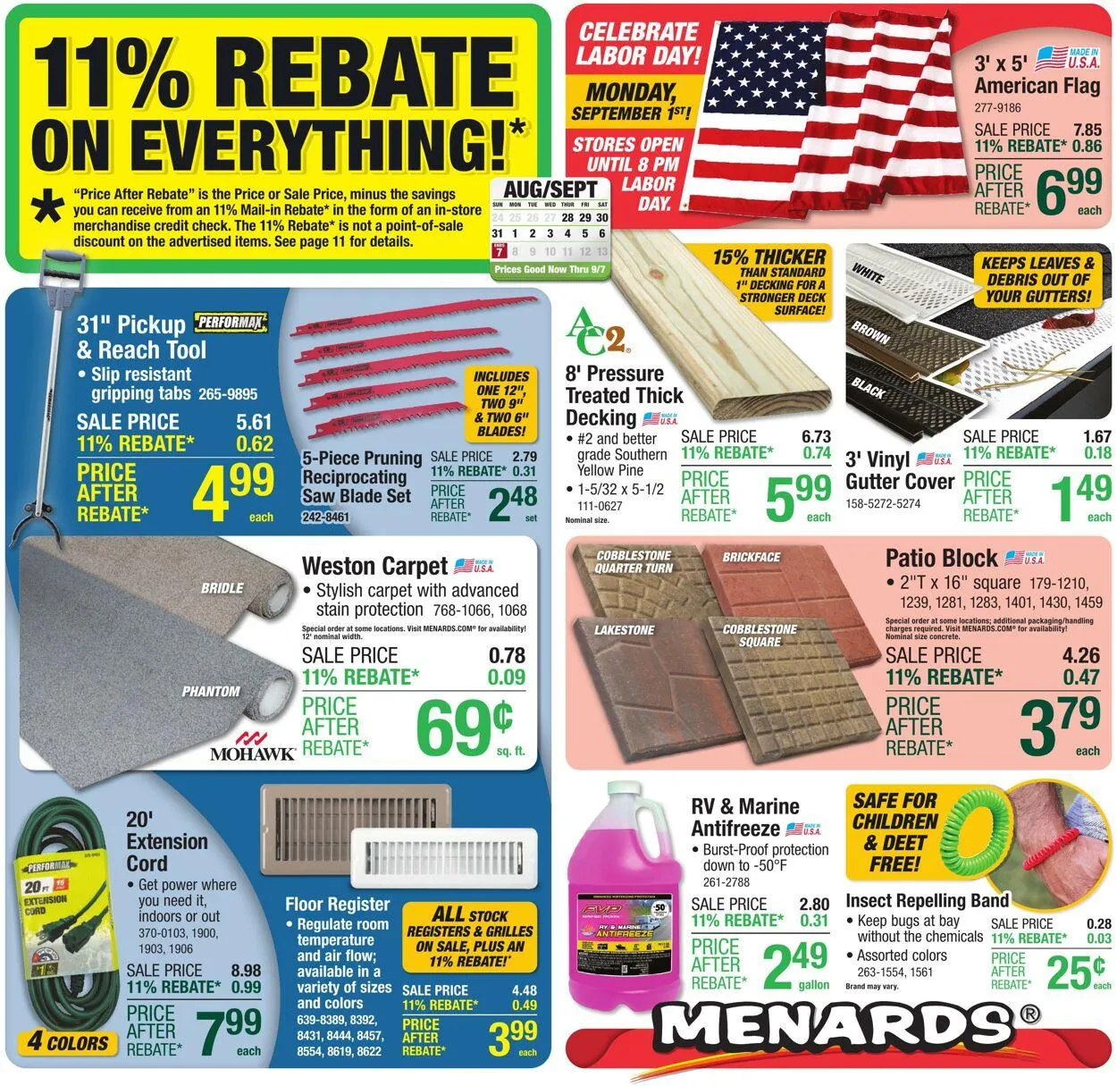 Menards Current weekly ad - 1