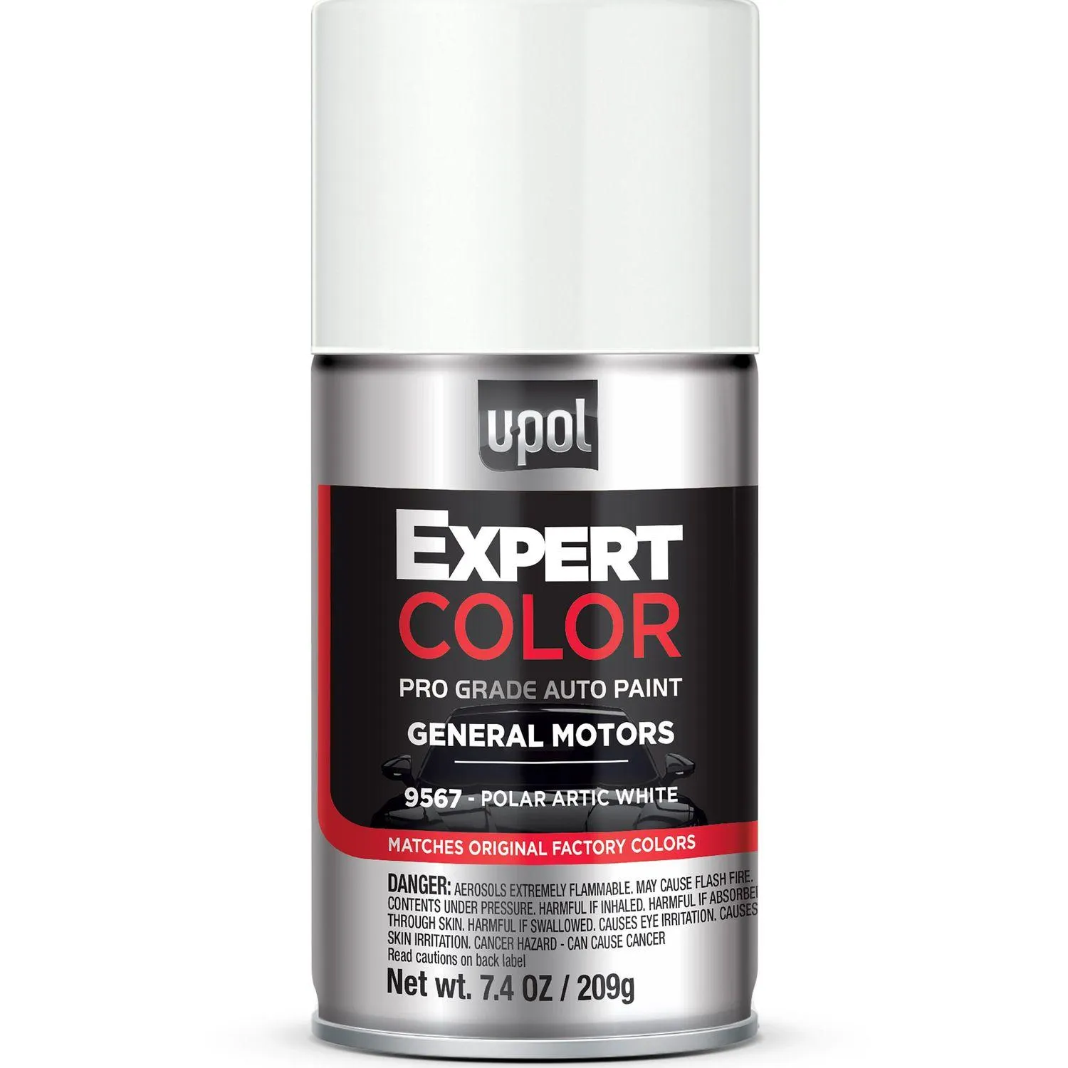 U-POL Expert Color Touch Up Paint Polar Artic White Paint Code 9567