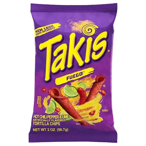 Takis Fuego Tortilla Chips, 2 oz.
