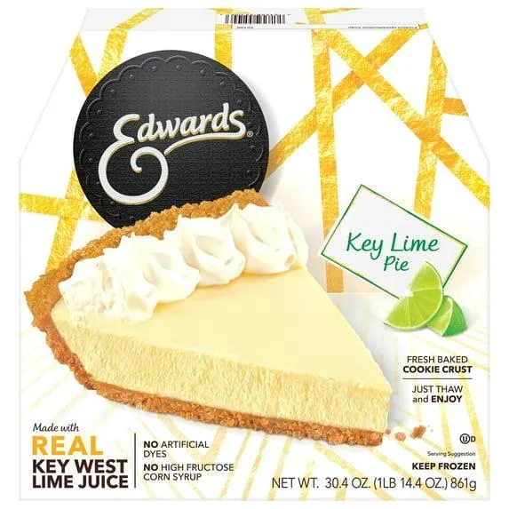 Edwards Premium Desserts Frozen Key Lime Pie, 30.4 oz