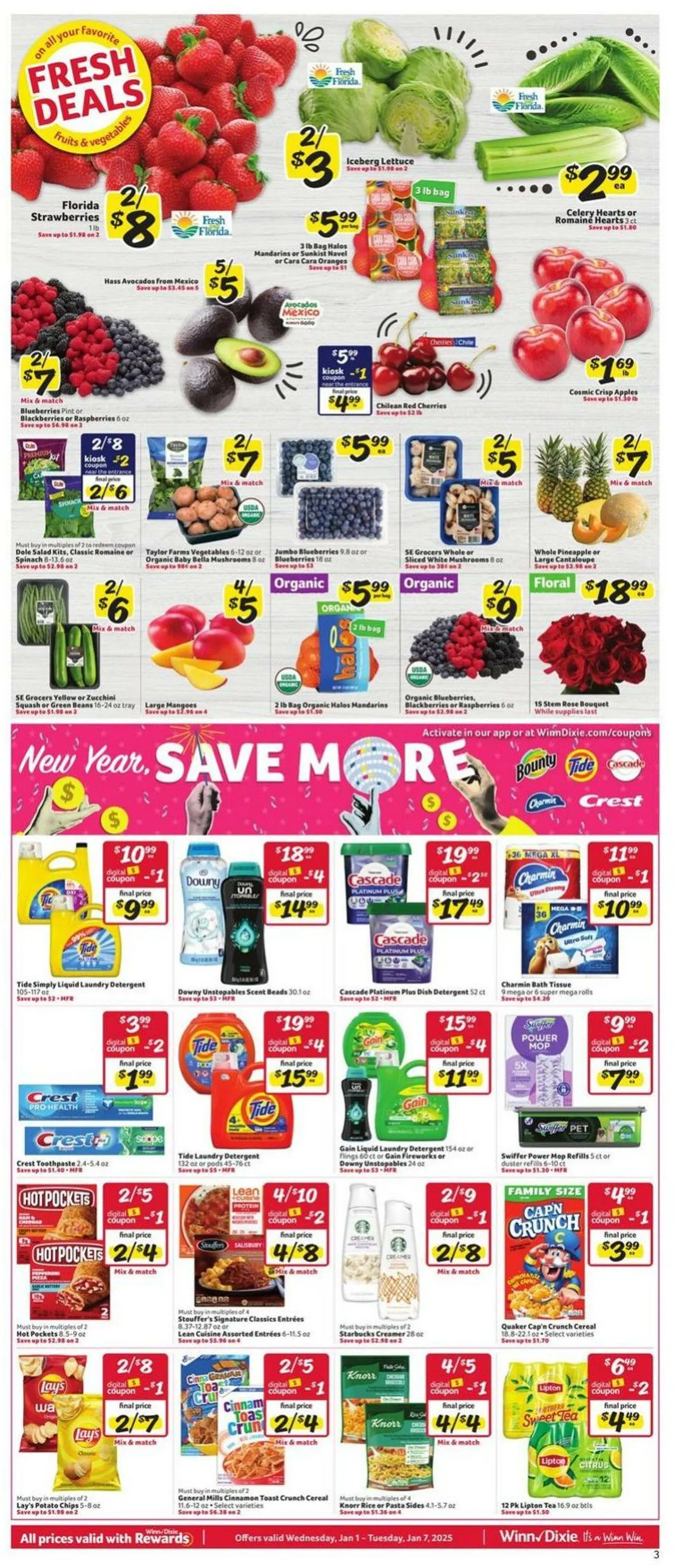 Catálogo de Winn Dixie Current weekly ad 1 de enero al 7 de enero 2025 - Página 3