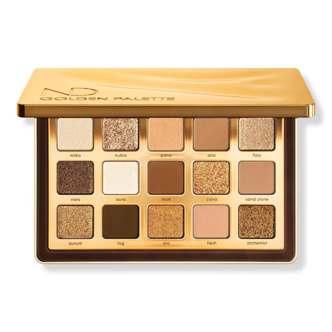 Golden Eyeshadow Palette