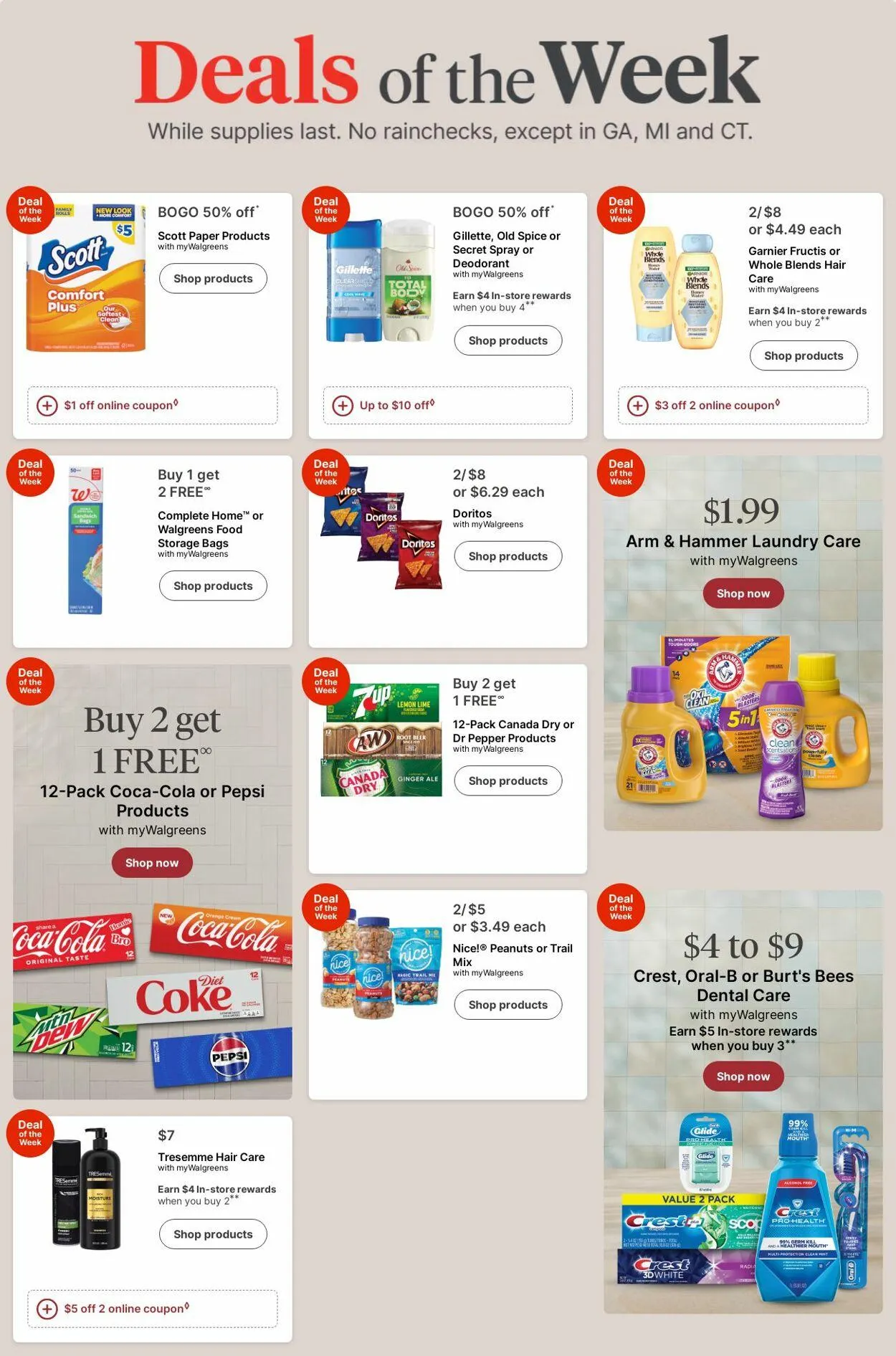 Catálogo de Walgreens Current weekly ad 12 de mayo al 21 de mayo 2025 - Página 1