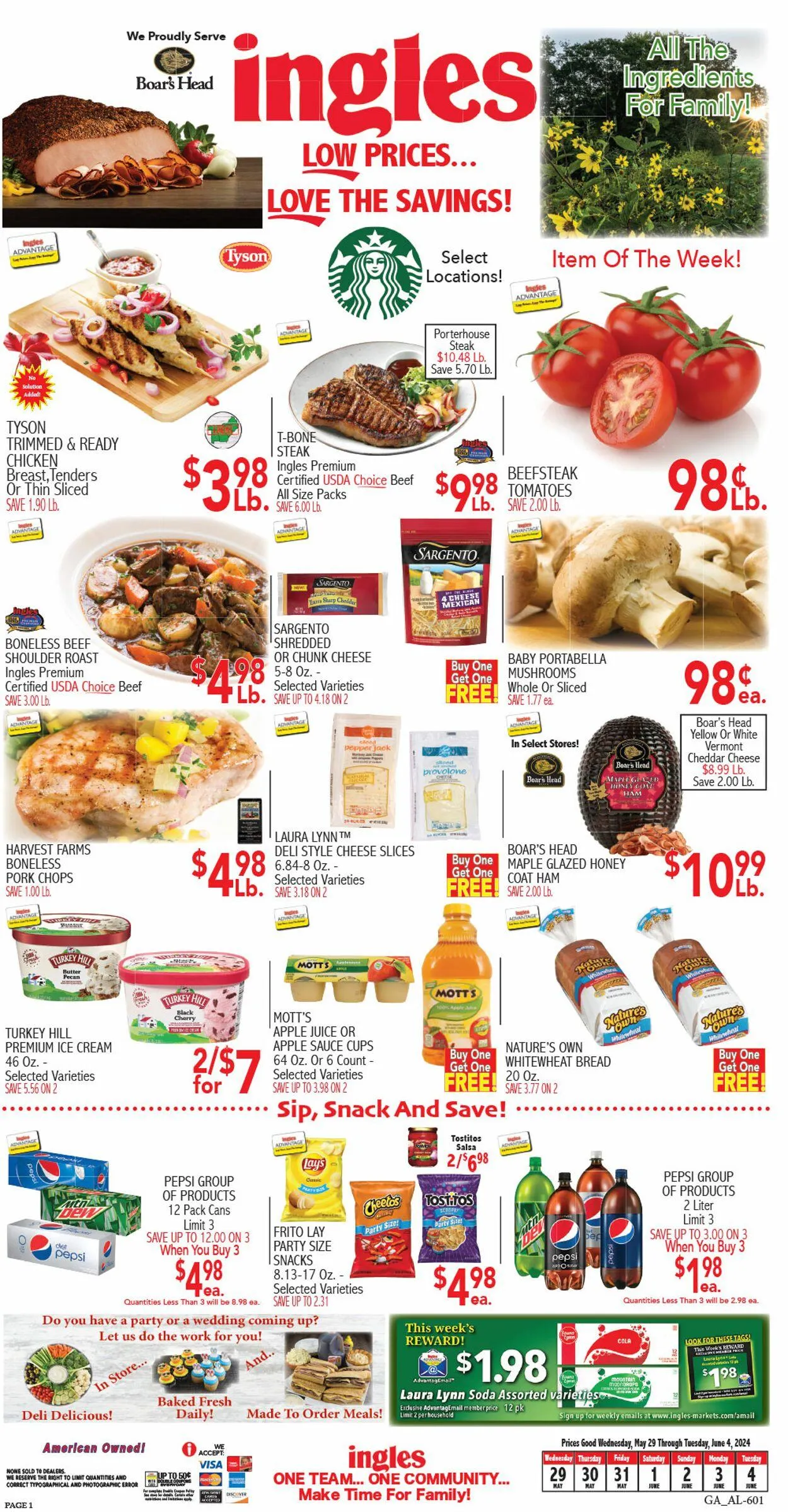 Catálogo de Ingles Current weekly ad 29 de mayo al 4 de junio 2024 - Página 1