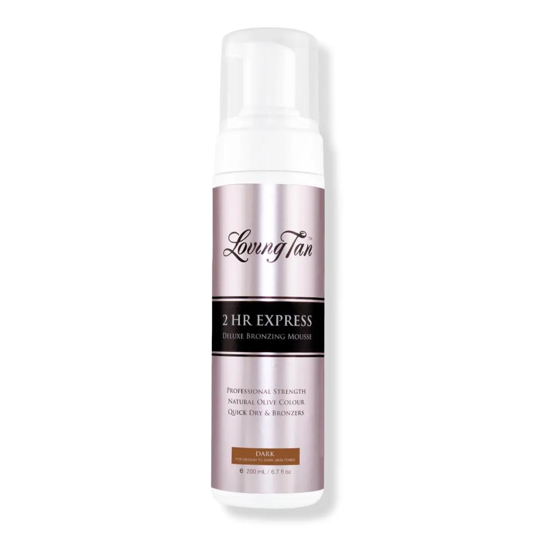 2 HR Express Self Tanning Mousse Dark