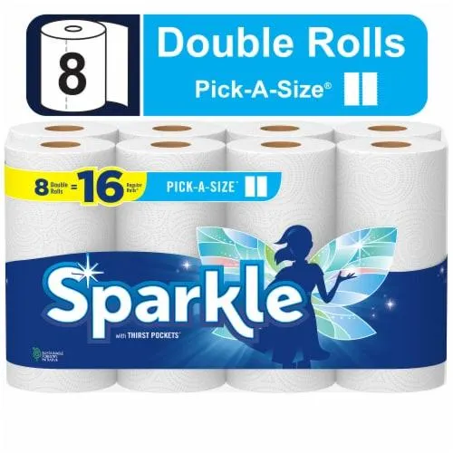 Sparkle® Pick-A-Size® Paper Towels Double Rolls