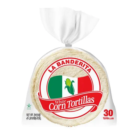 La Banderita Corn Tortillas, 24.9oz, 30 Count Bag