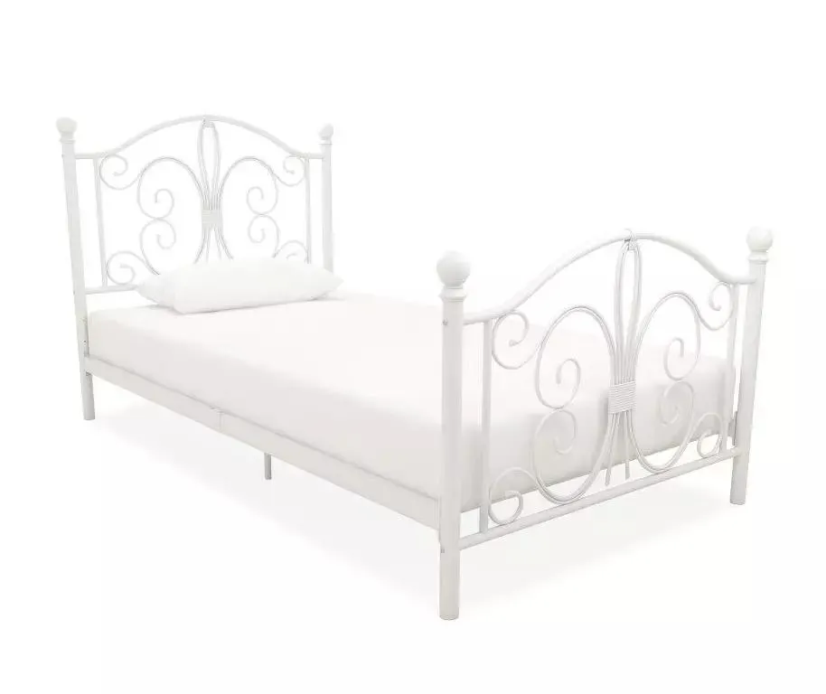 DHP Bradford White Metal Twin Bed