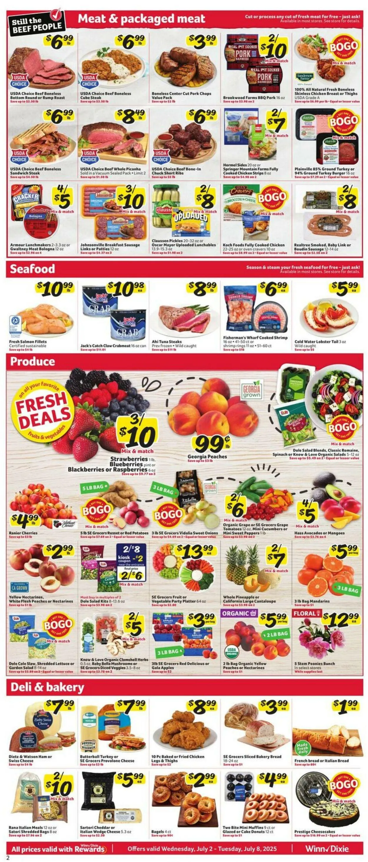 Catálogo de Winn Dixie Current weekly ad 2 de julio al 8 de julio 2025 - Página 4