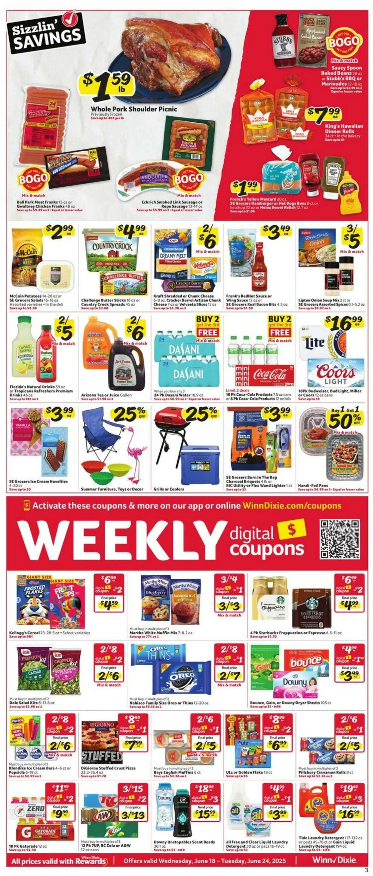 Catálogo de Winn Dixie Current weekly ad 18 de junio al 24 de junio 2025 - Página 3