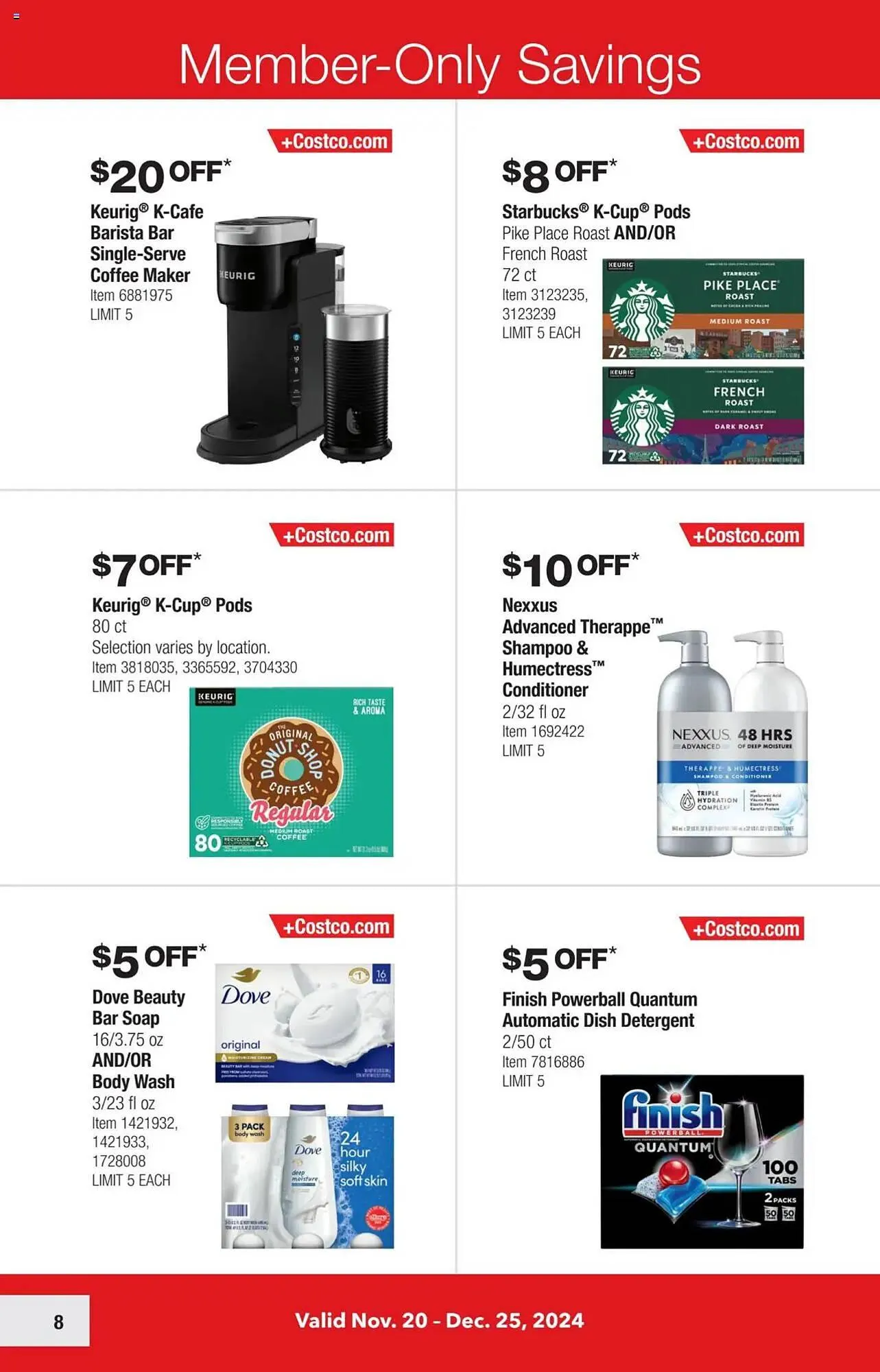 Weekly ad Costco Weekly Ad from November 20 to December 25 2024 - Page 8