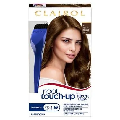 Clairol Root Touch-Up Permanent Color, Medium Brown Shades 5