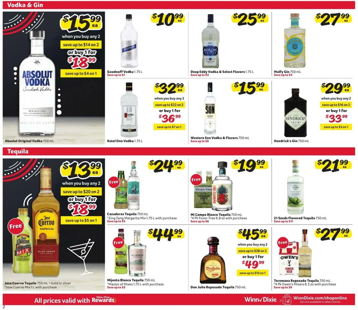 Catálogo de Winn Dixie Current weekly ad 31 de marzo al 27 de abril 2025 - Página 2