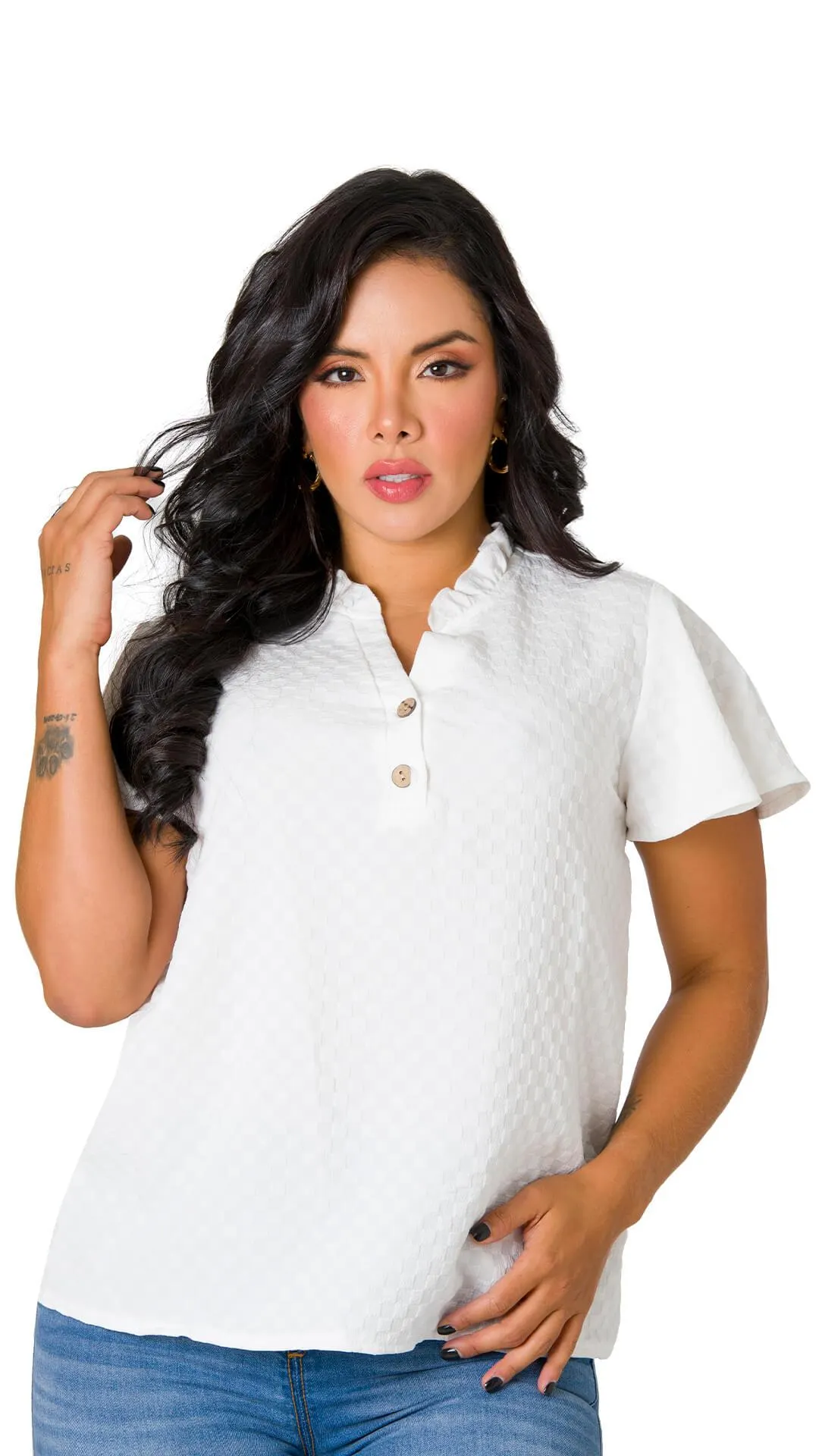 Blusa Cuello Neru 5B6022B