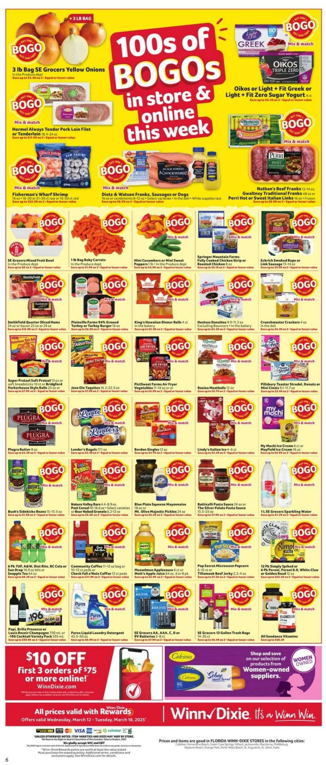 Catálogo de Winn Dixie Current weekly ad 12 de marzo al 18 de marzo 2025 - Página 10