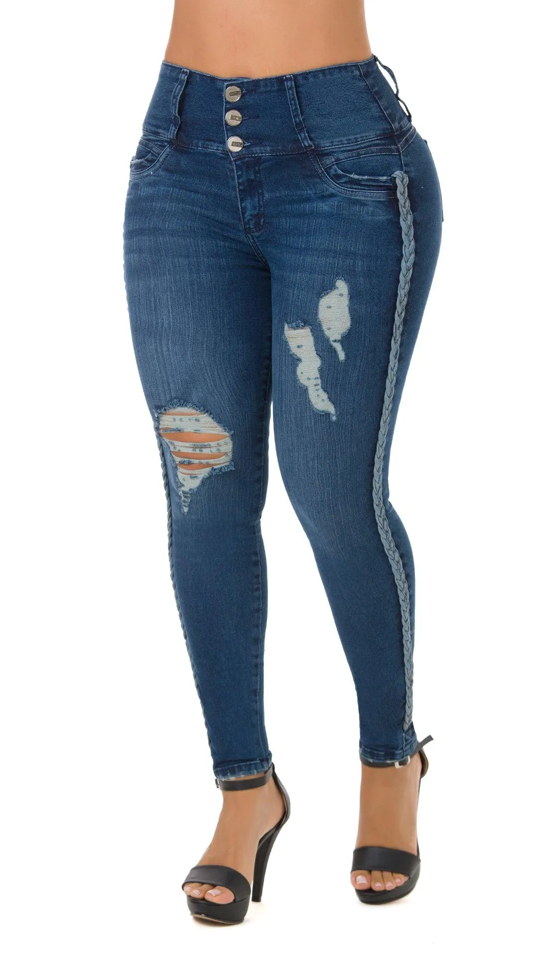 Grove Jeans Levantacola Bota Tobillero 21130DPAT-B