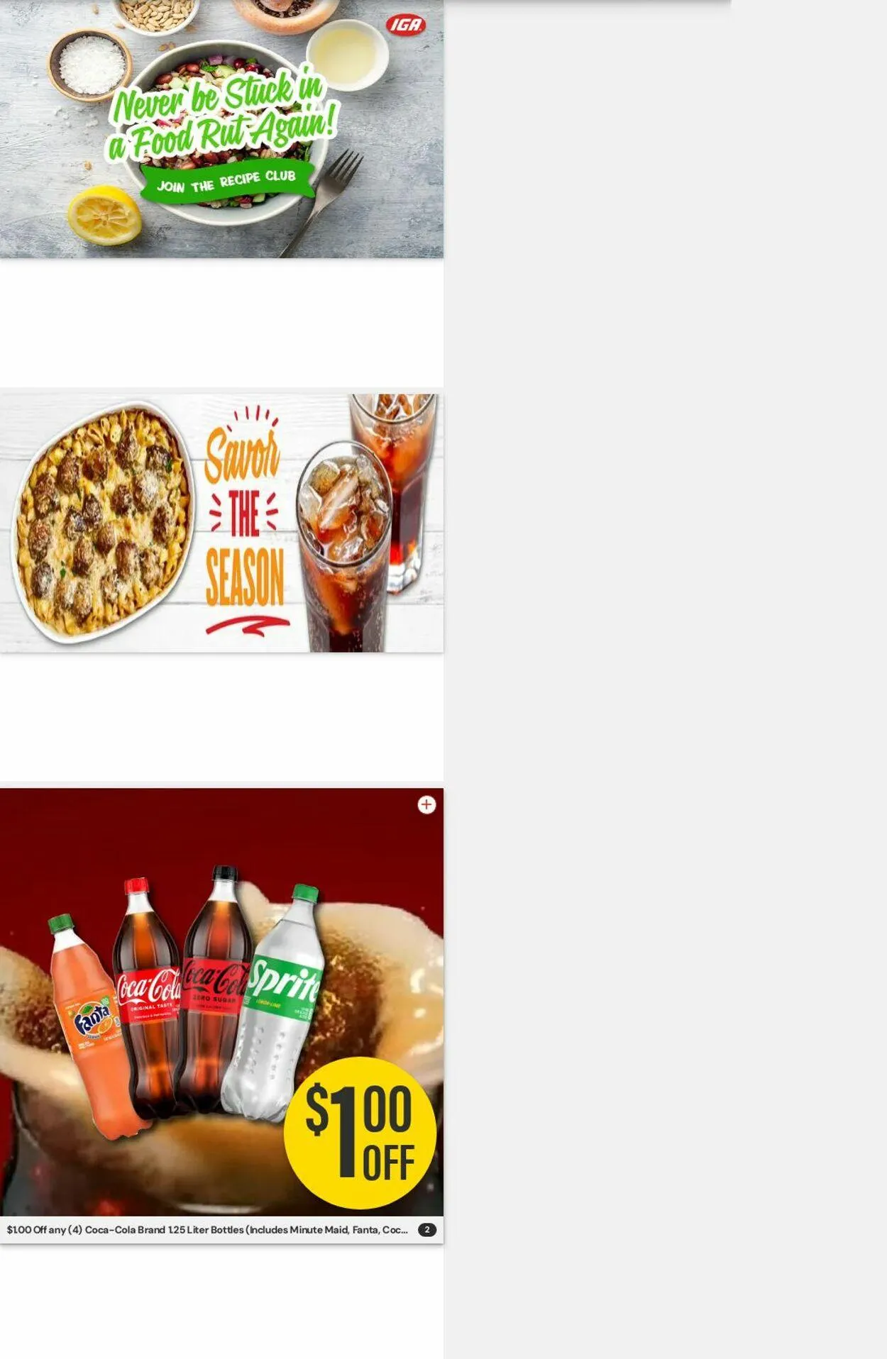 Catálogo de IGA Current weekly ad 10 de marzo al 16 de marzo 2025 - Página 1