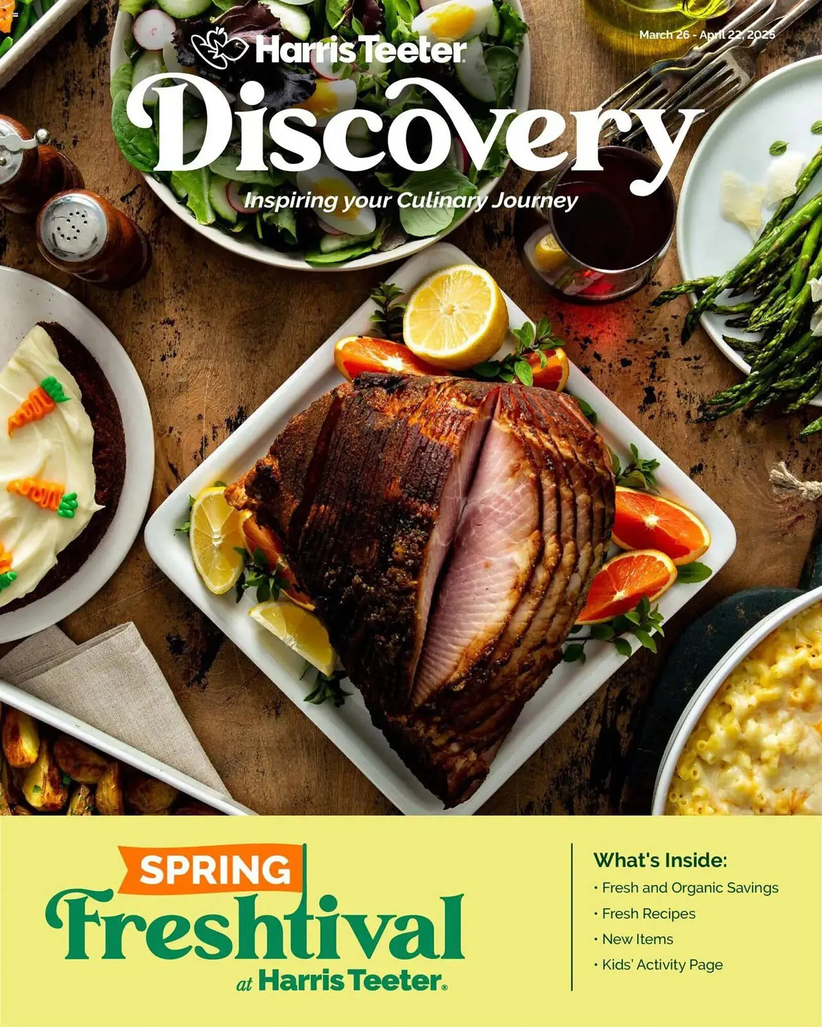 Catálogo de Harris Teeter Weekly Ad 26 de marzo al 22 de abril 2025 - Página 1