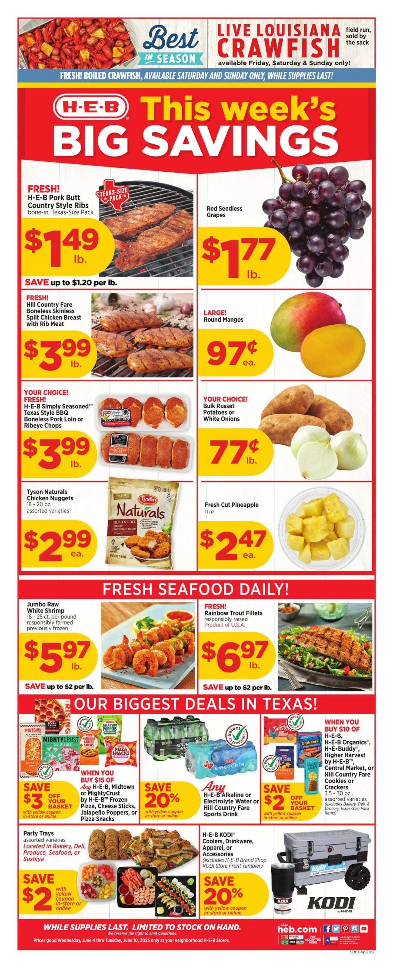 H-E-B Current weekly ad - 1
