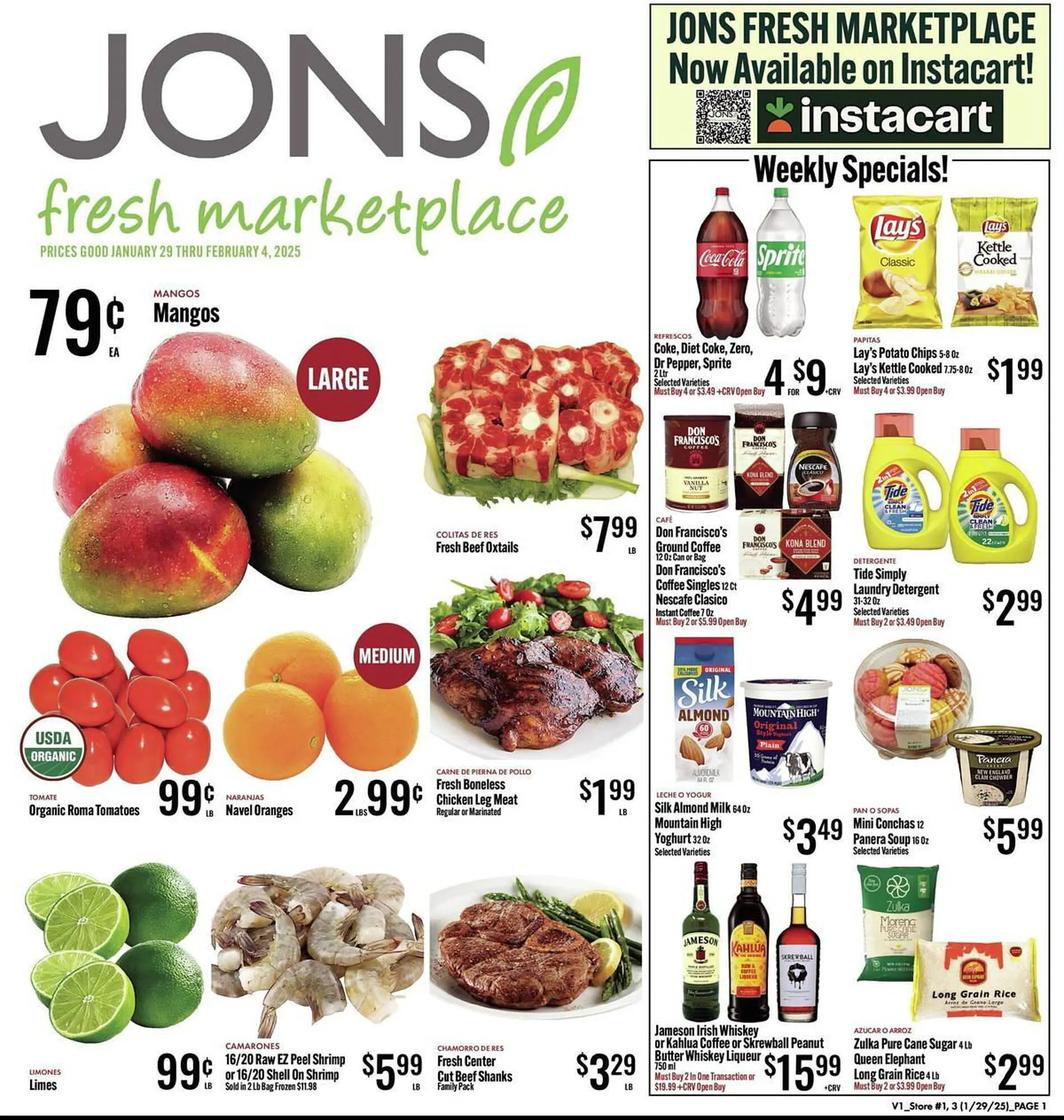 Jons International Weekly Ad - 1