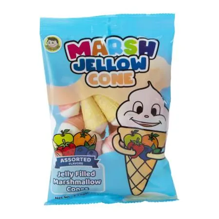 Marsh Jellow Cones 3.53oz