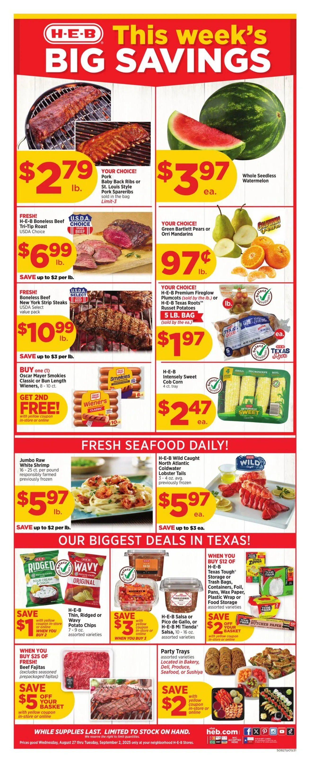 H-E-B Current weekly ad - 1