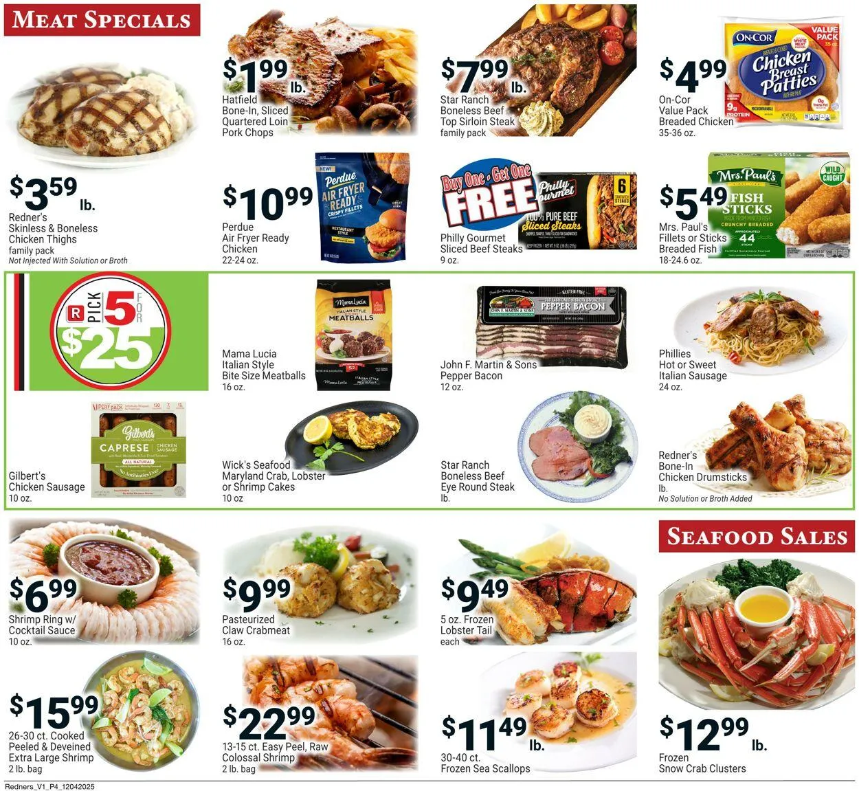 Catálogo de Redner’s Warehouse Market Current weekly ad 4 de diciembre al 10 de diciembre 2025 - Página 4