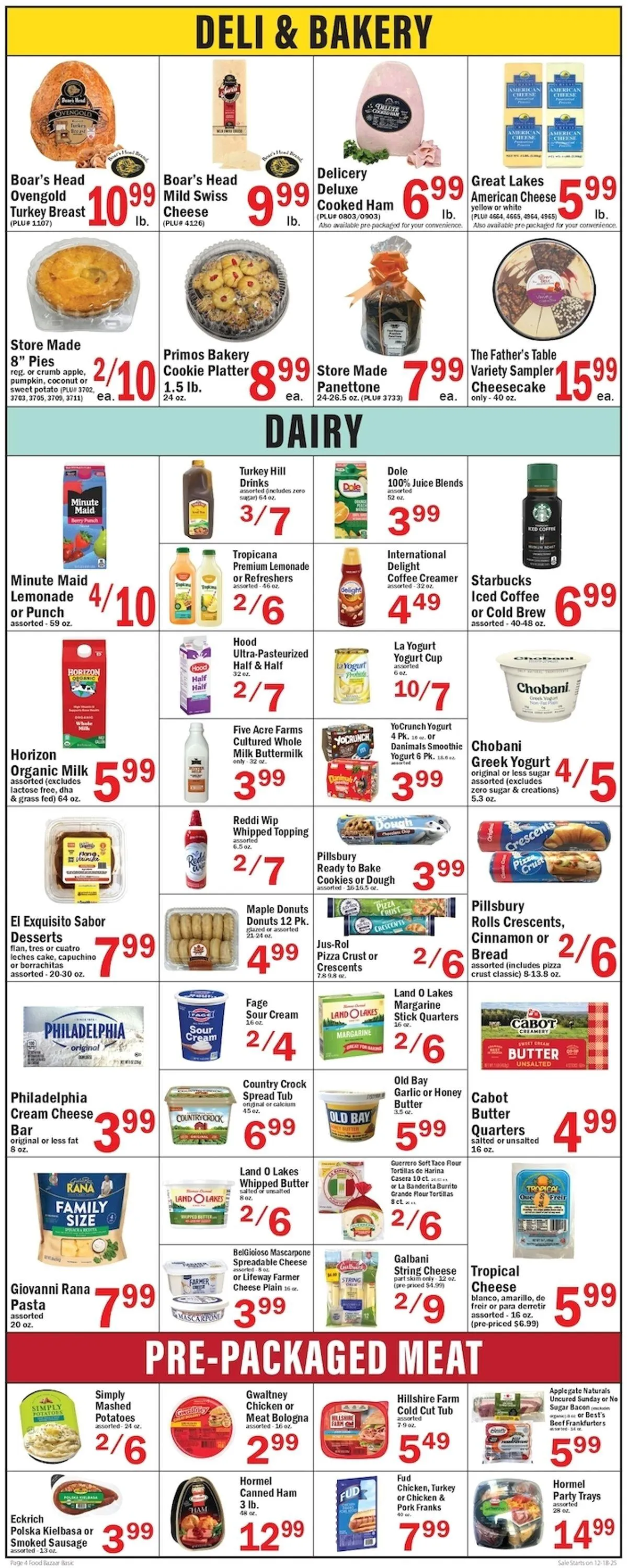 Catálogo de Food Bazaar Current weekly ad 18 de diciembre al 24 de diciembre 2025 - Página 4
