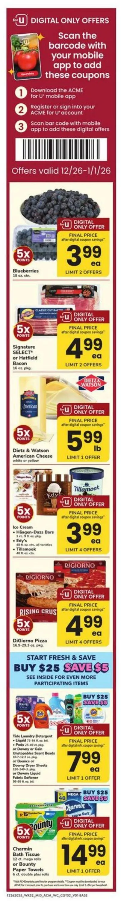 Catálogo de Acme Current weekly ad 26 de diciembre al 1 de enero 2026 - Página 2