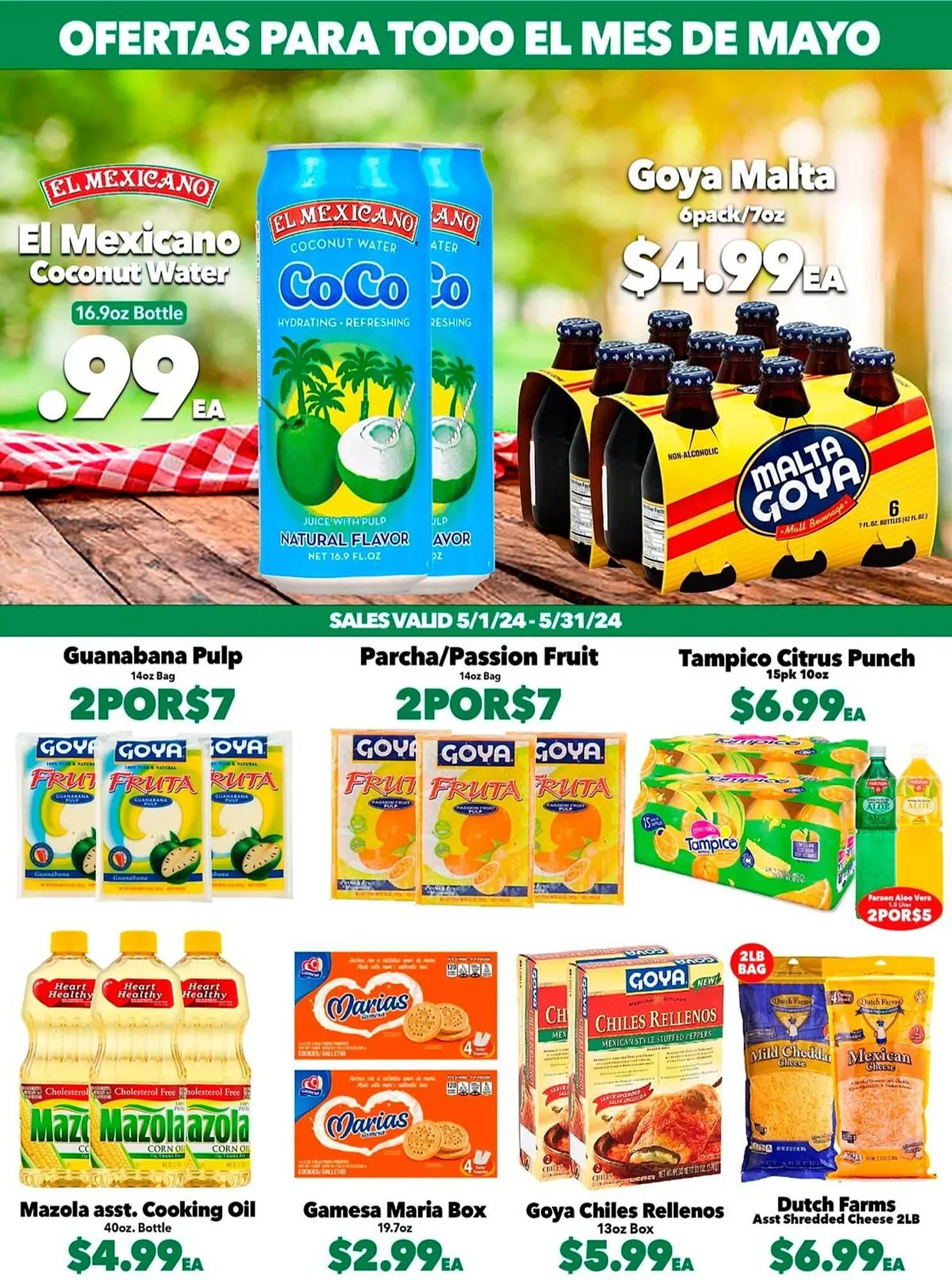 Catálogo de La Bonita Supermarkets Weekly Ad 8 de mayo al 31 de mayo 2024 - Página 2
