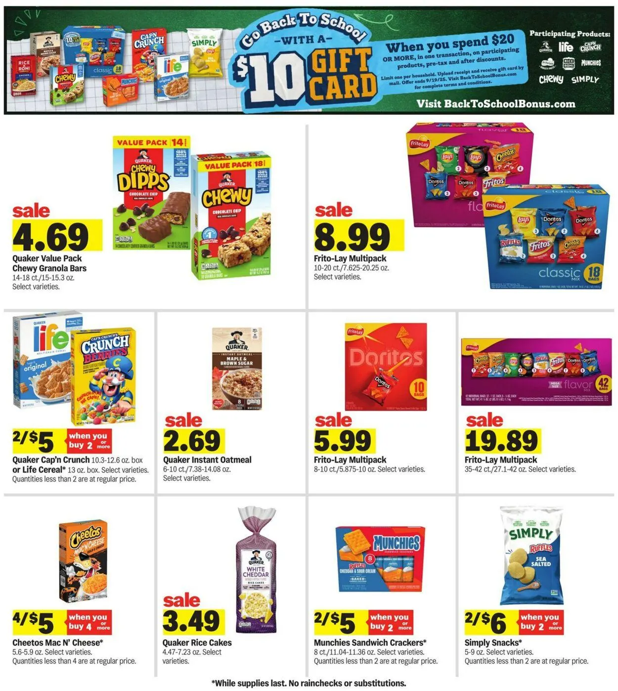 Catálogo de Meijer Current weekly ad 3 de septiembre al 9 de septiembre 2025 - Página 40