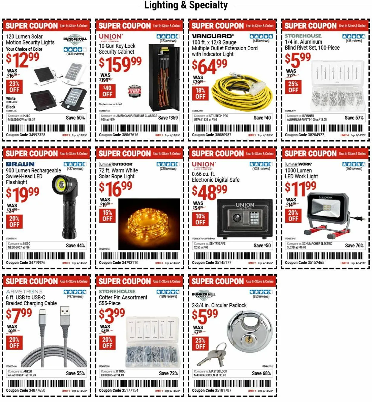 Catálogo de Harbor Freight Current weekly ad 31 de marzo al 9 de abril 2025 - Página 6