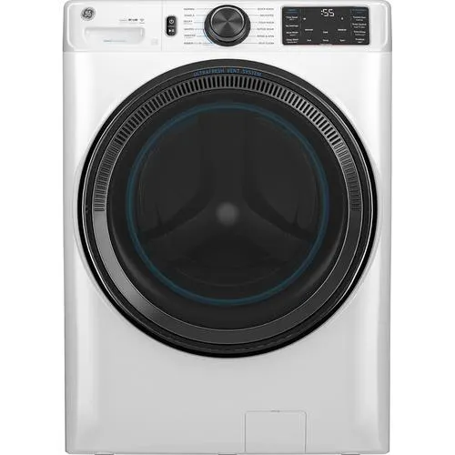 - 5.0 CuFt Smart Front Load White Electric Washer with UltraFresh Vent System