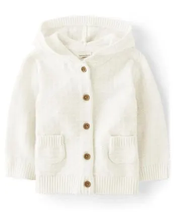 Cárdigan unisex de algodón orgánico con estampado para bebé - De cosecha propia - bunnys tail