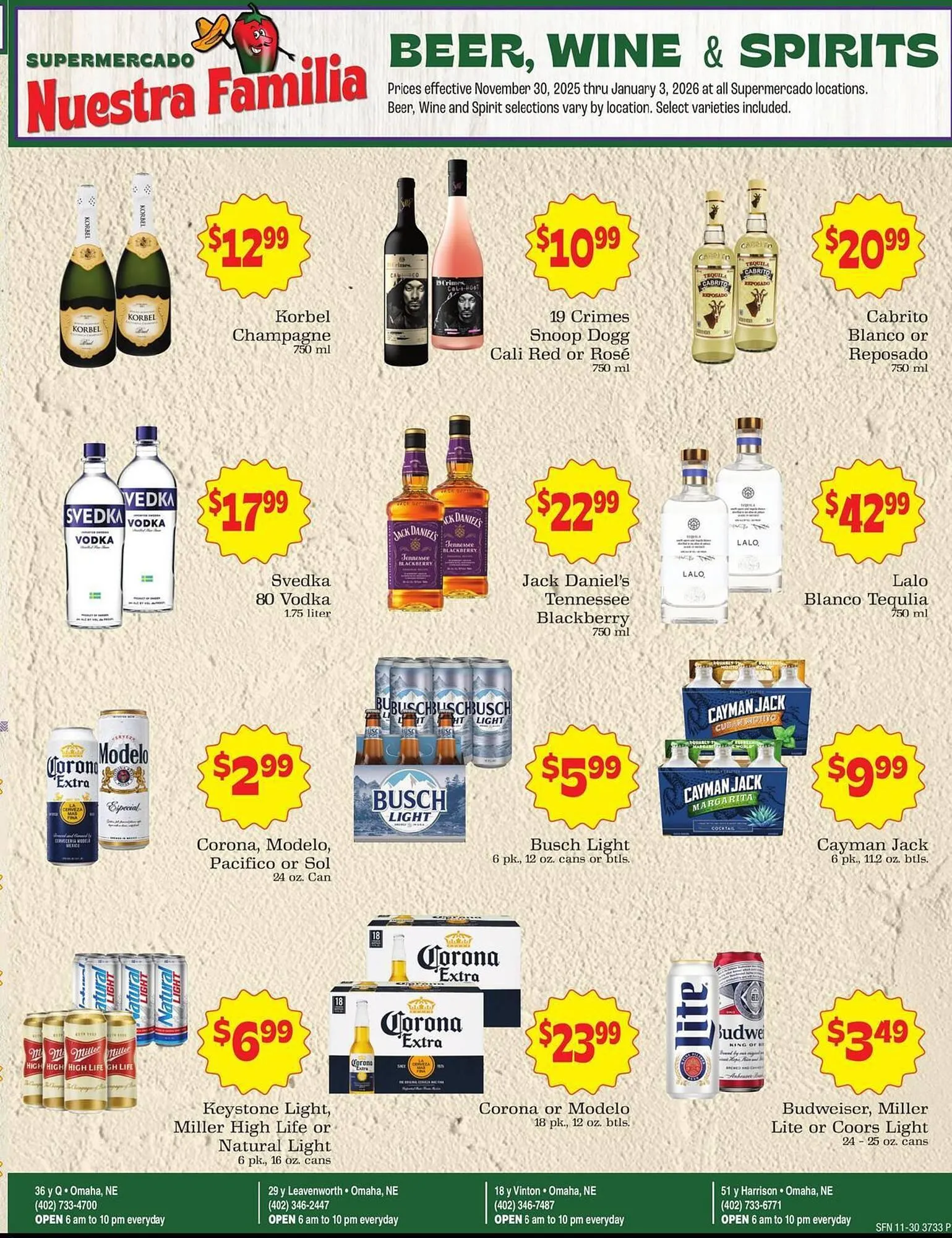 Catálogo de Supermercado Nuestra Familia weekly ad 14 de diciembre al 20 de diciembre 2025 - Página 5