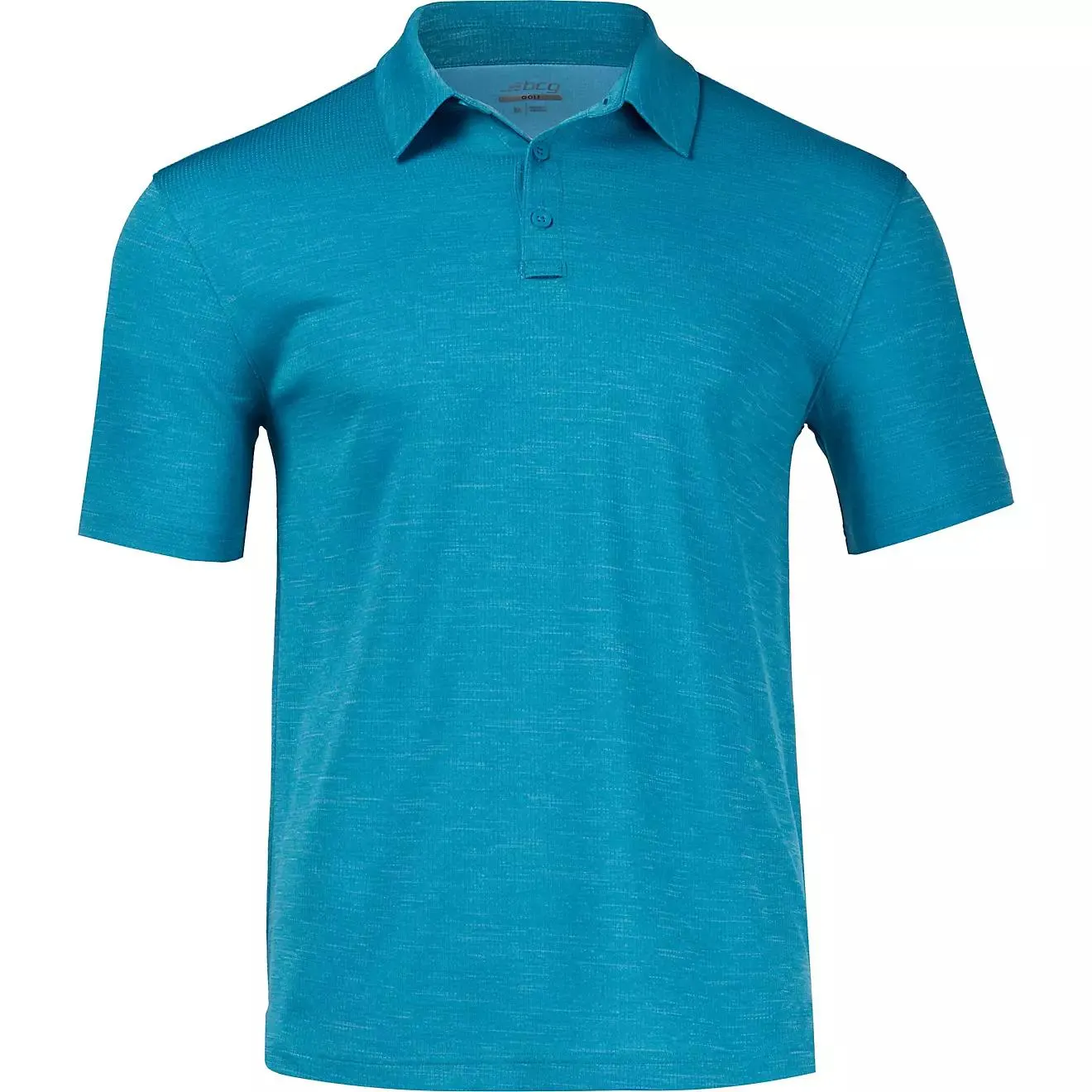 BCG Men's Golf Utility Melange Polo Shirt