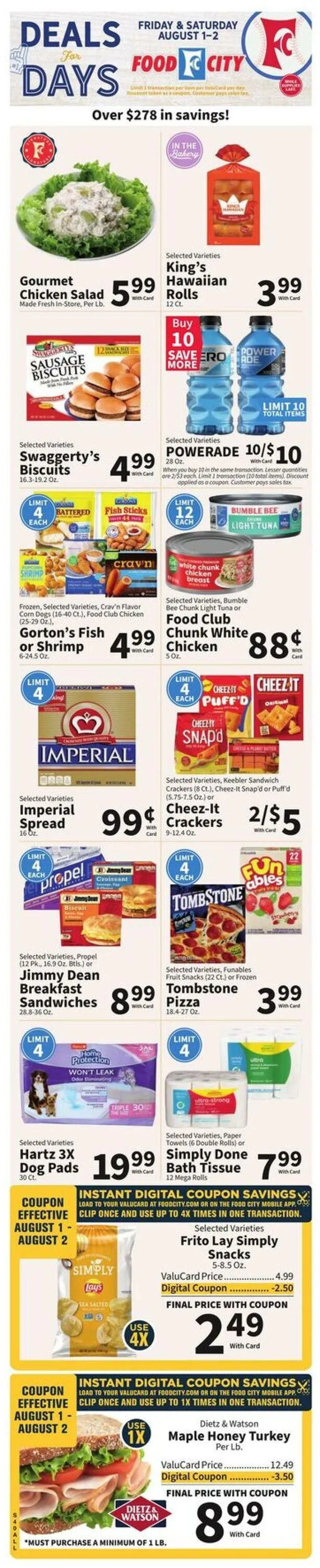 Catálogo de Food City Current weekly ad 30 de julio al 5 de agosto 2025 - Página 3