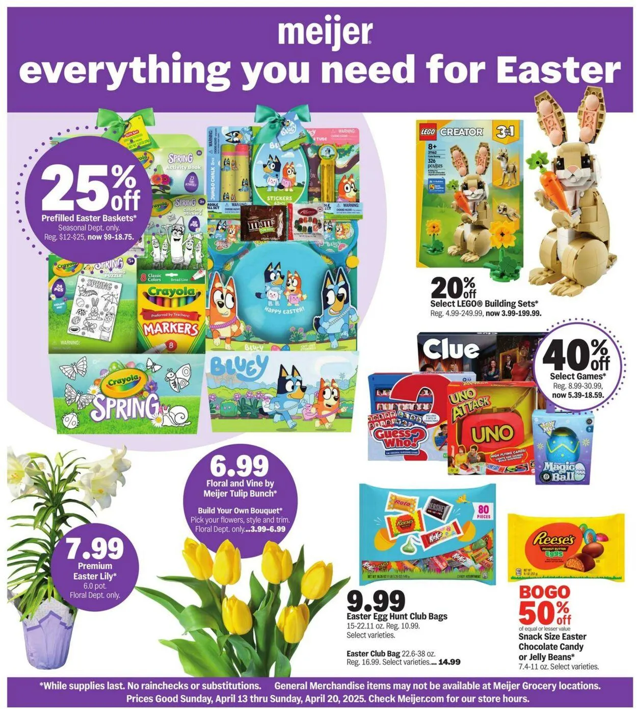 Catálogo de Meijer Current weekly ad 13 de abril al 20 de abril 2025 - Página 1